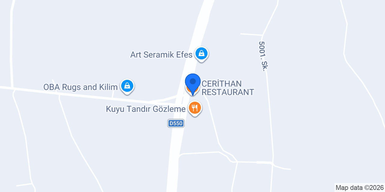 CERİTHAN RESTAURANT konumu
