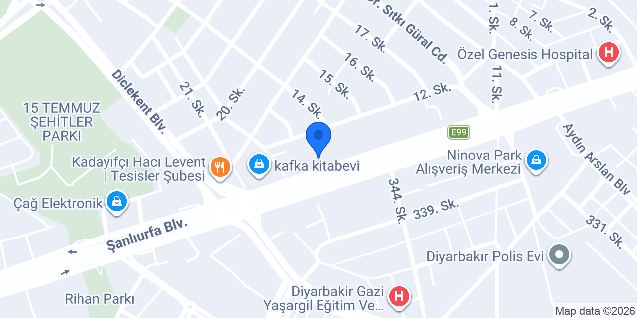 BAŞARI SRC ve SÜRÜCÜ KURSU konumu