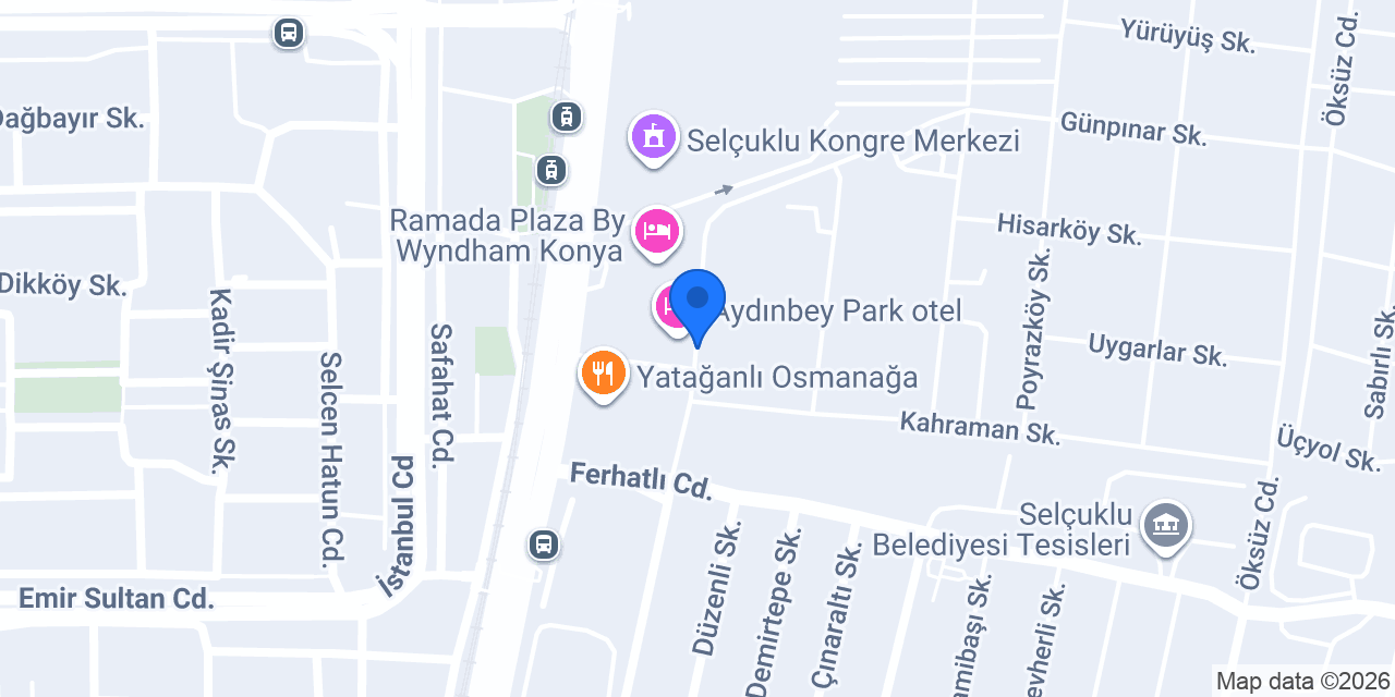 Konya Mavi Ford Servisi konumu
