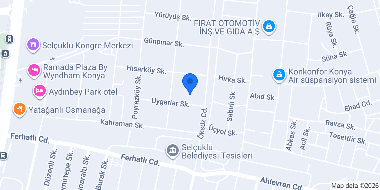 Farkmer Otomotiv San.Tic.Ltd.Şti konumu