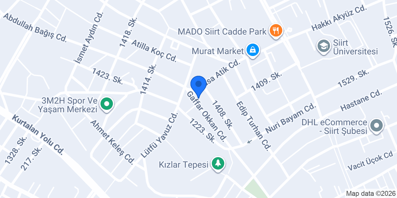kent tatlıcısı konumu