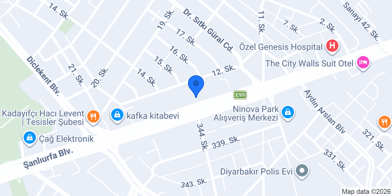 LA SERRA PİZZA konumu