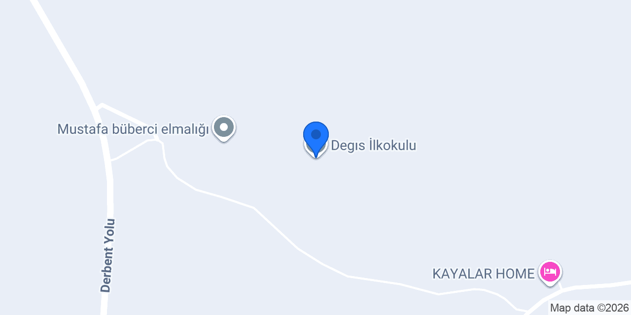 Degıs İlkokulu konumu