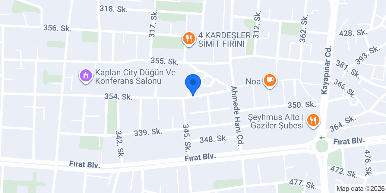 Sur yapıtasarım konumu