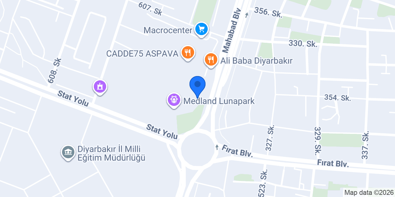 Dedecan Ocakbaşı Diyarbakır konumu