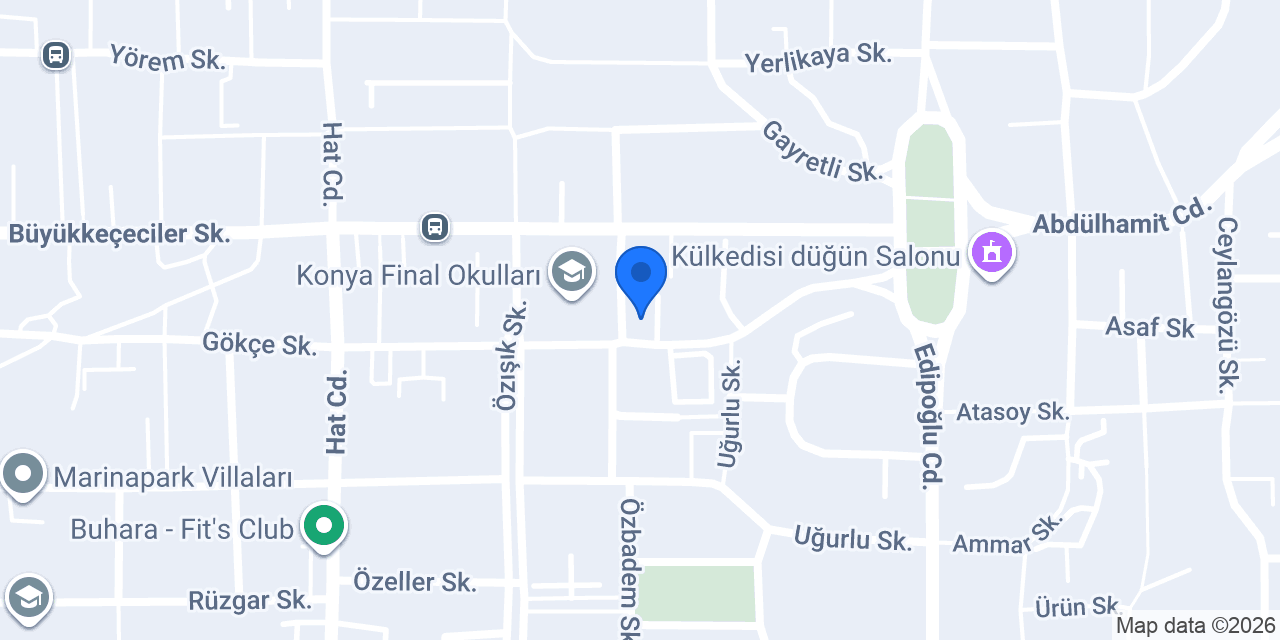 Bulut Booking konumu