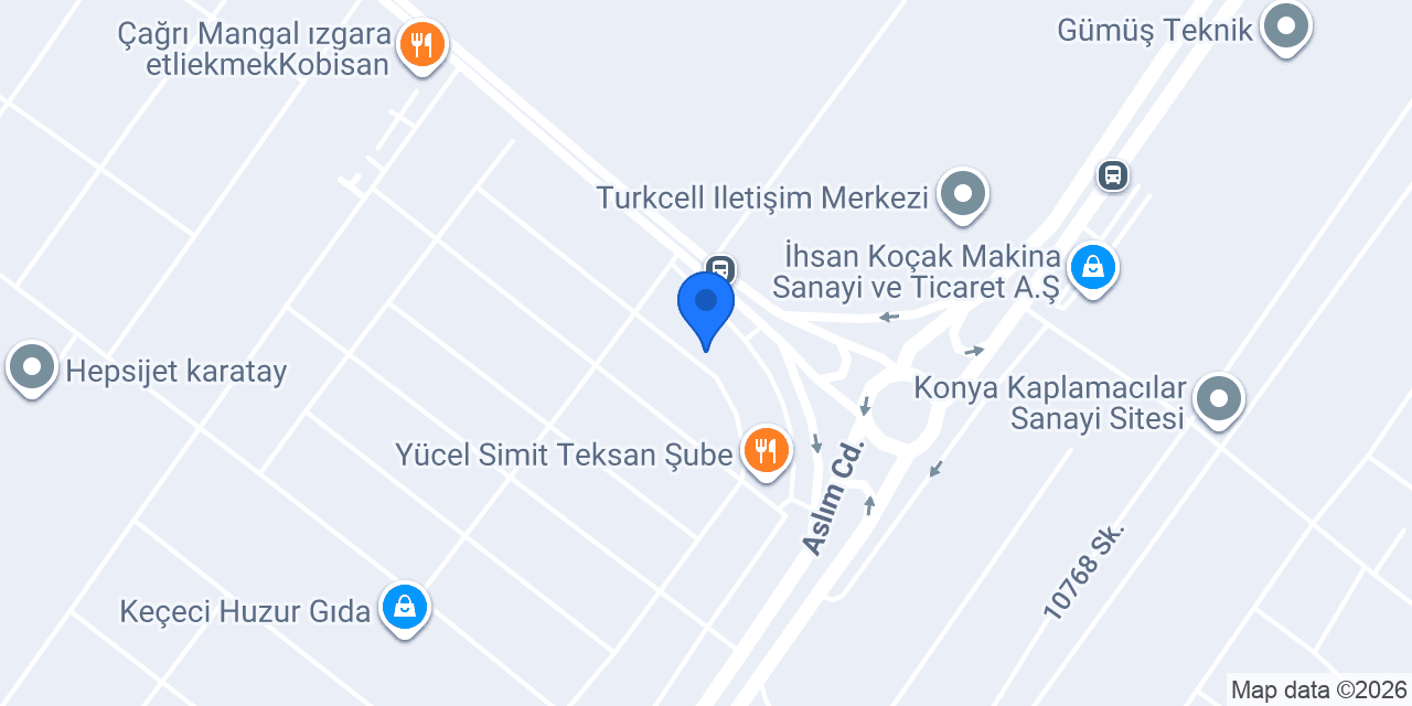 Kematek Hidrolik Elektronik San. Tic. Ltd. Şti. konumu