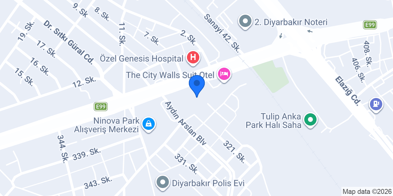 Civil- Diyarbakır / Bağlar konumu