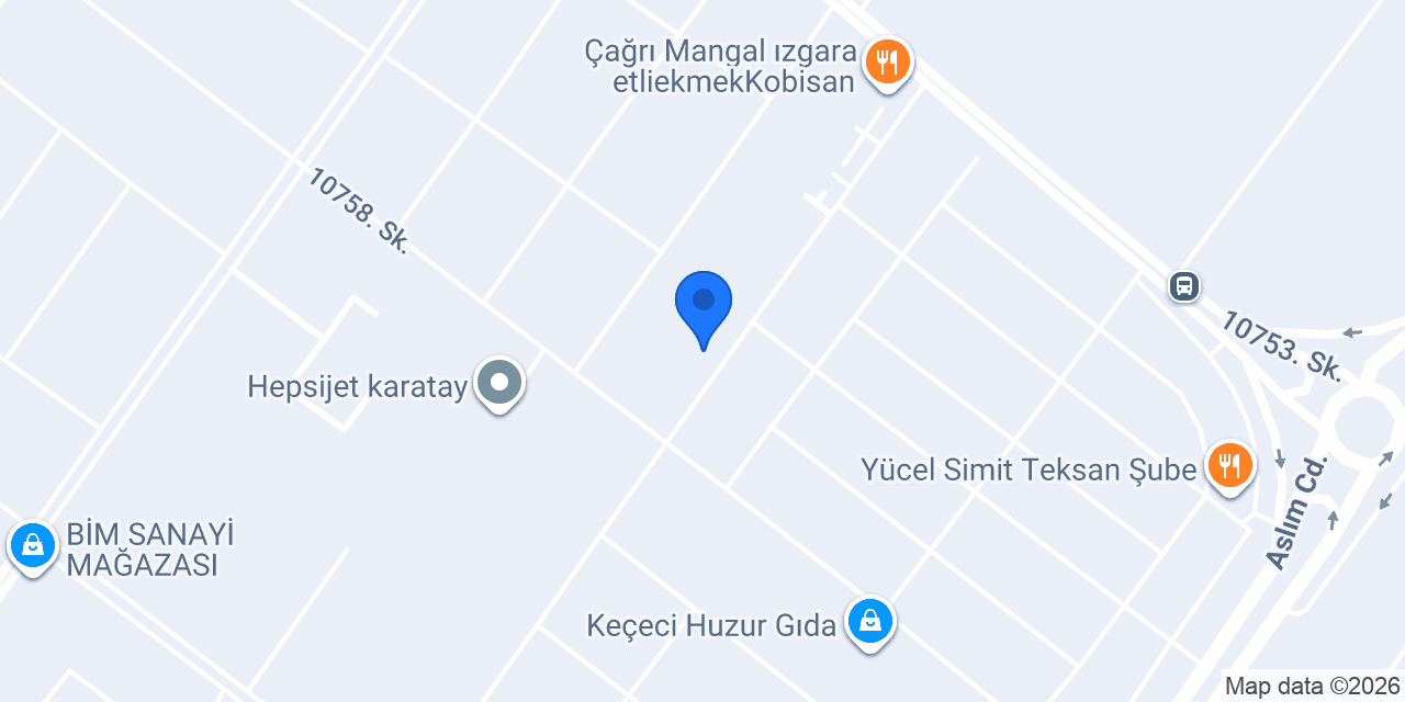 AKY TREYLER ÜST YAPI A.Ş konumu