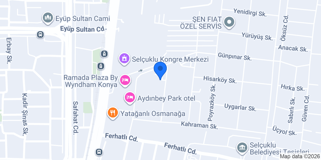 Yurtiçi Kargo Anadolu konumu