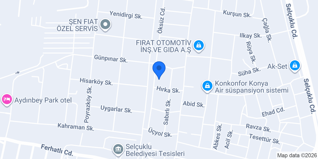 Gold Car Service konumu