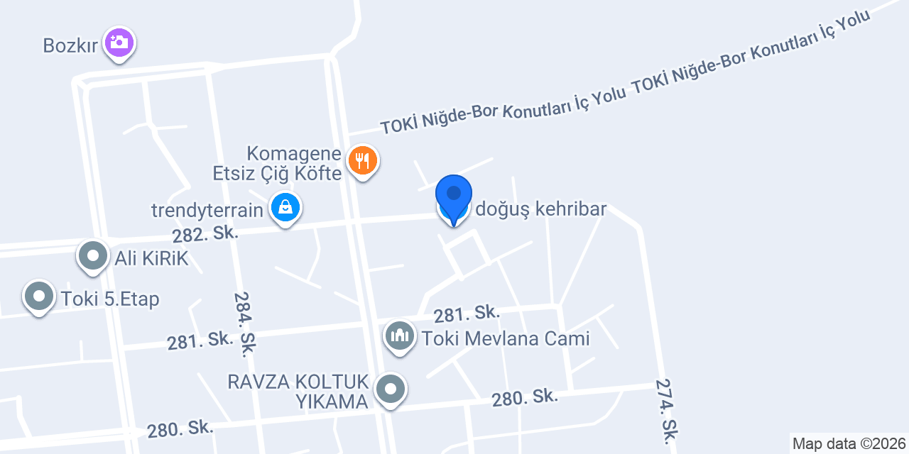 doğuş kehribar konumu