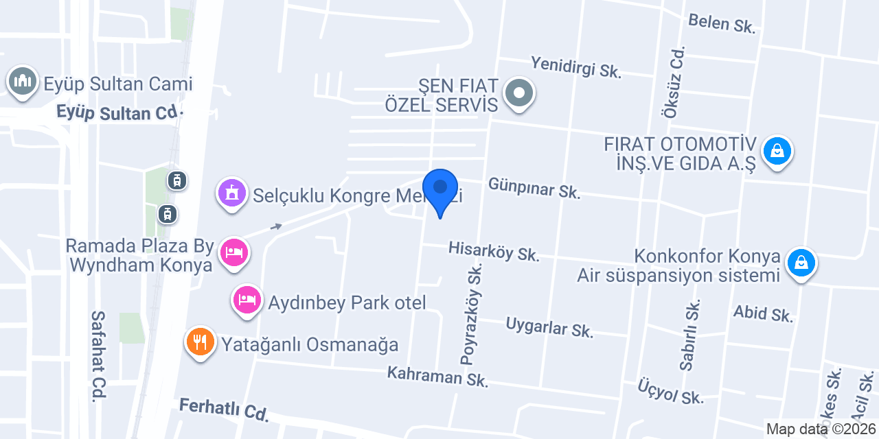 Aybala Gıda konumu