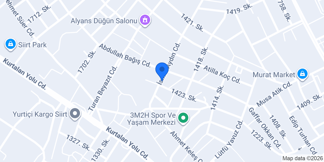 Zafer Optik konumu