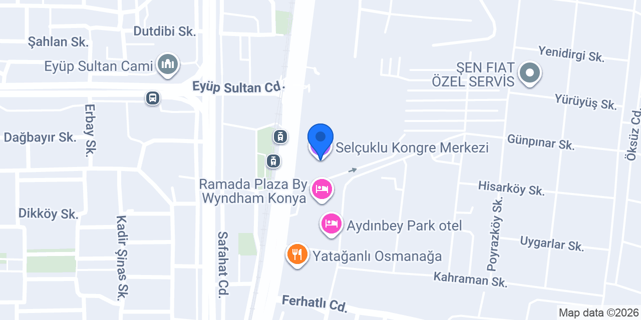 Selçuklu Kongre Merkezi konumu