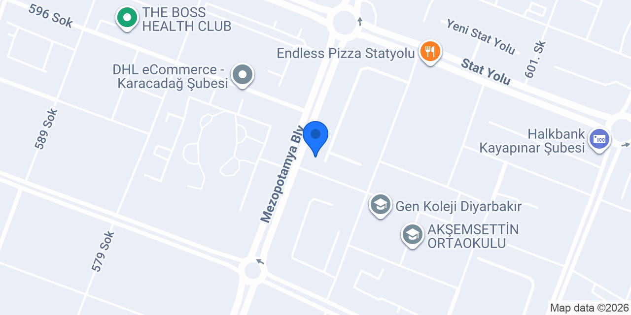 Cadde50 Cafe ve bilardo salonu konumu
