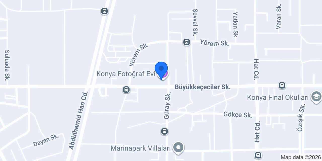 Konya Fotoğraf Evi konumu
