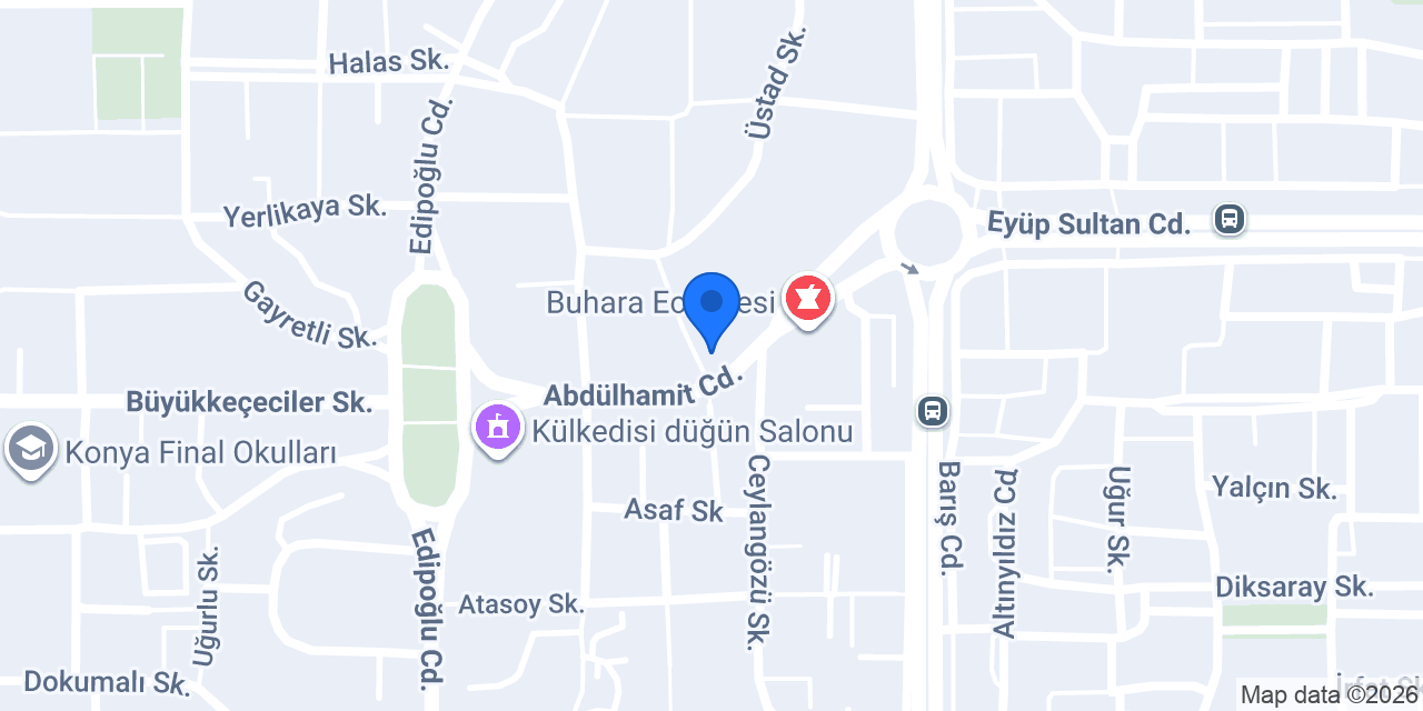 ASEL ET VE ET ÜRÜNLERİ- KONYA konumu