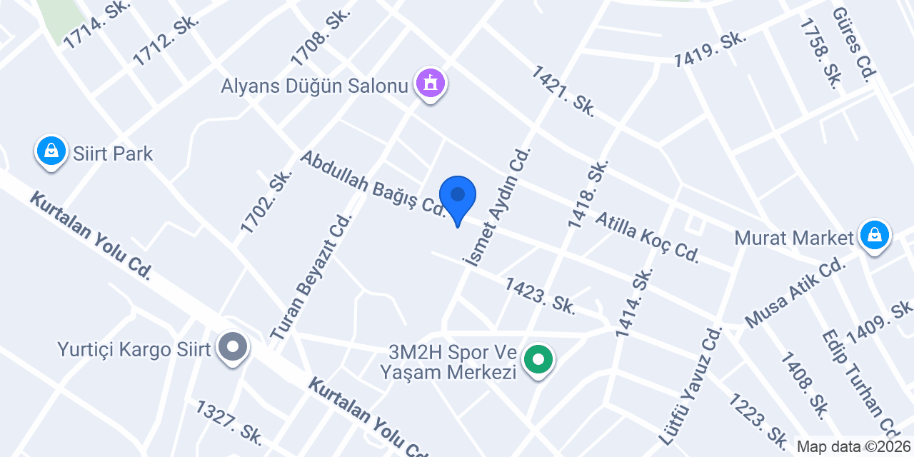 Sürpriz Bayan kuaförü konumu