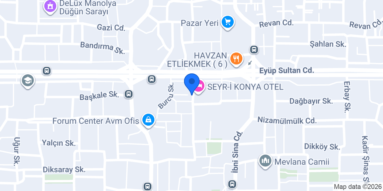 Selçuklu Petshop konumu