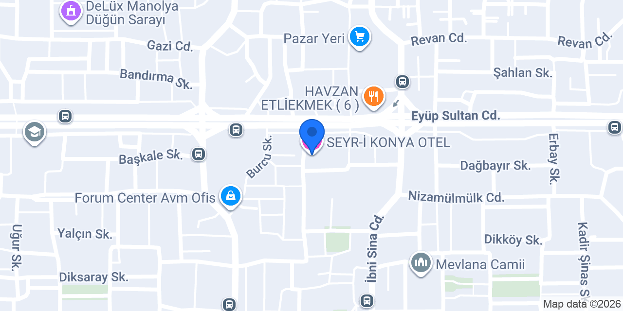 SEYR-İ KONYA OTEL konumu