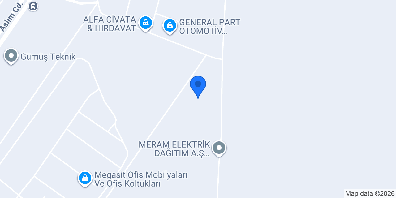 Güven Tarım Makineleri konumu