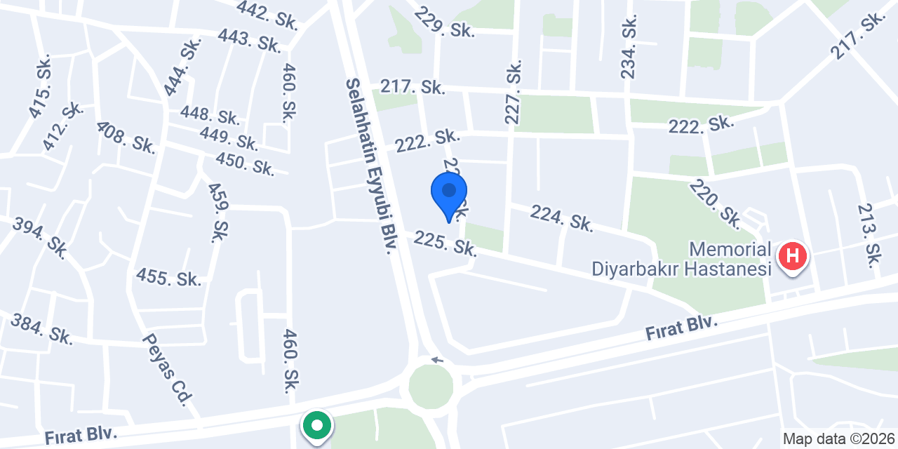 Nergiz Pastanesi konumu
