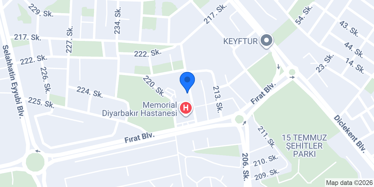 DEFNE ECZANESİ konumu