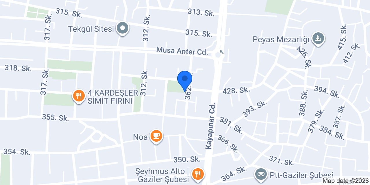 Mardin Kapı Cafe konumu