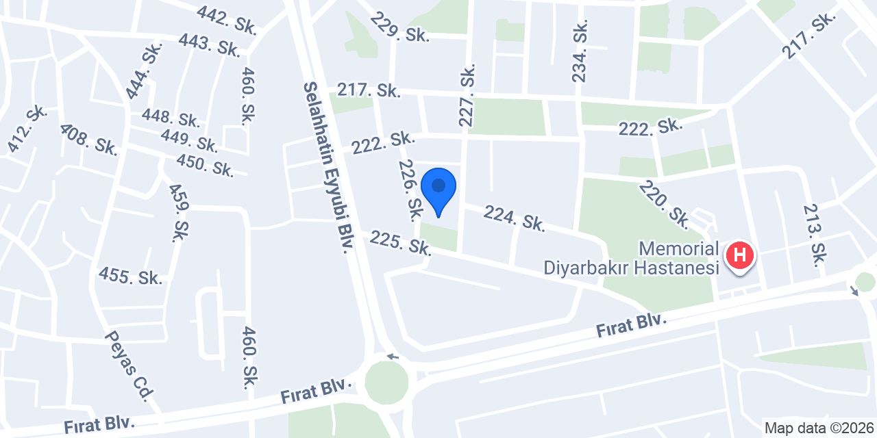 Kayapınar Kombi Servis konumu