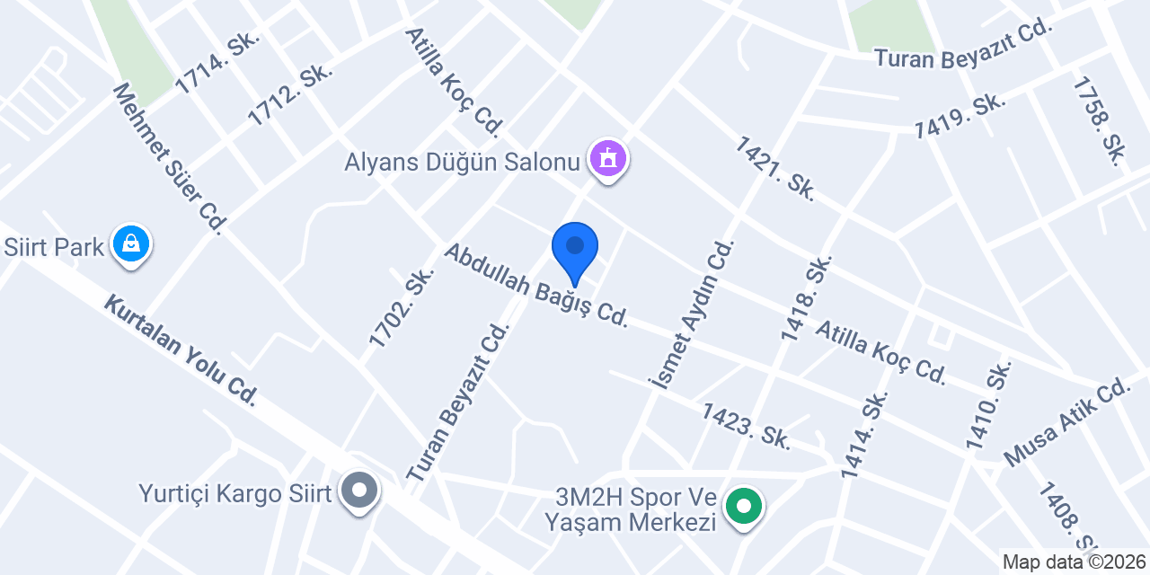 Siirt Katık Döner konumu