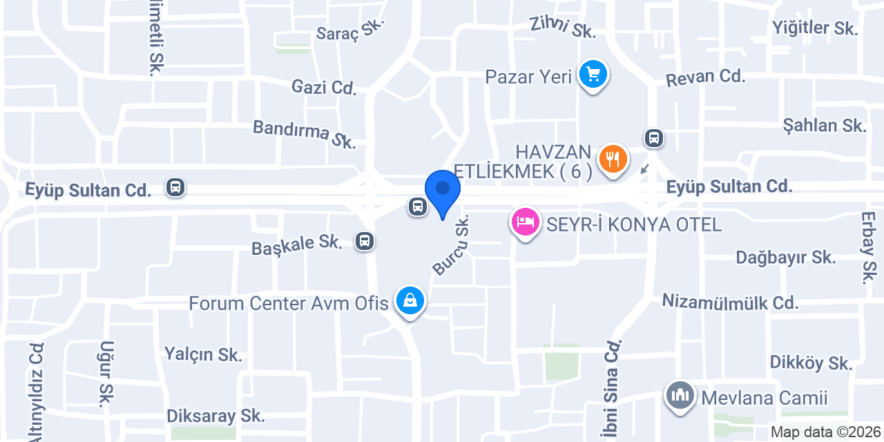 Konya Altınhanem konumu