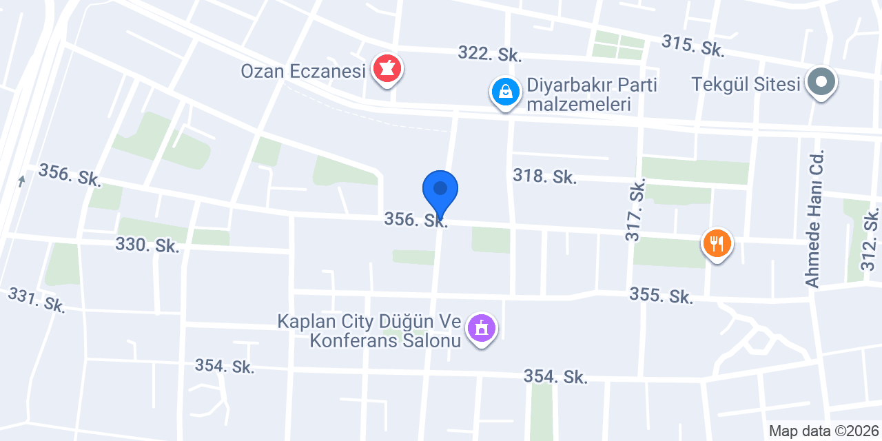 Fidan bobinaj sıhhi tesisat konumu