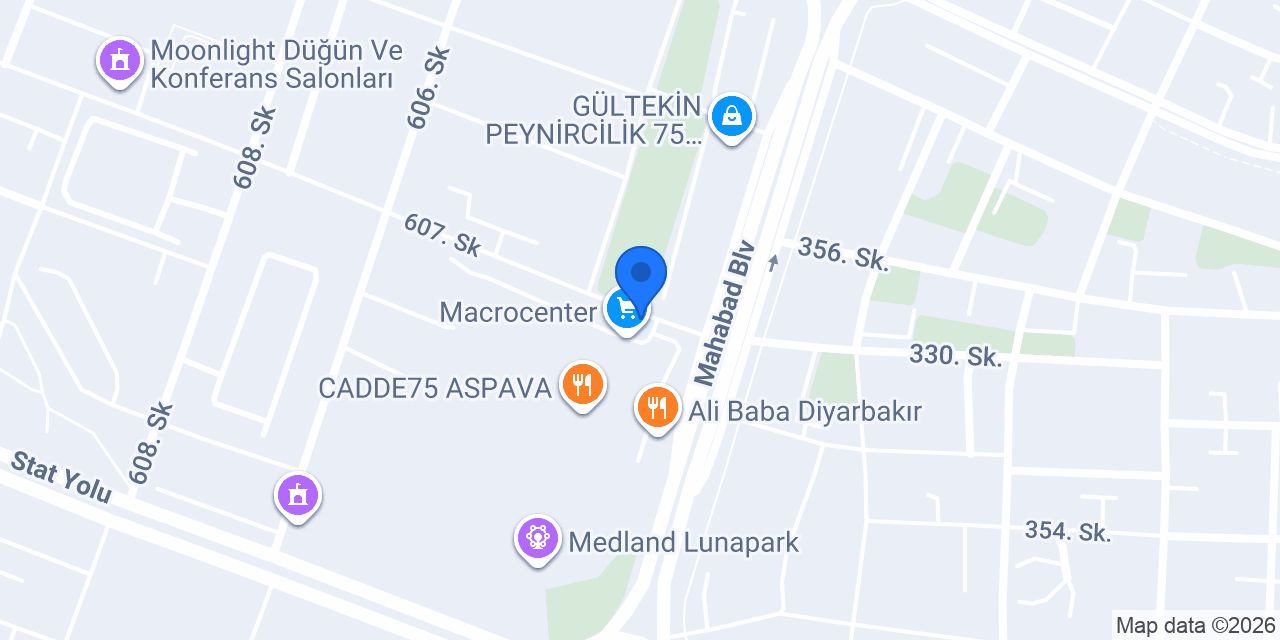 Cadde75MuzluSüt konumu