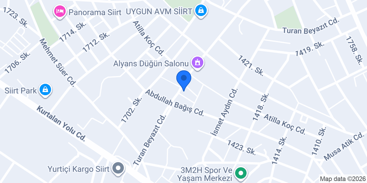 Öz Yörem Ekmek Fırını konumu