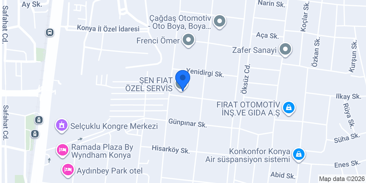 Kalpar Yedek Parça konumu