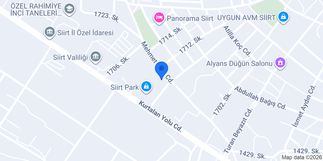 cineBİG Siirt Park AVM konumu