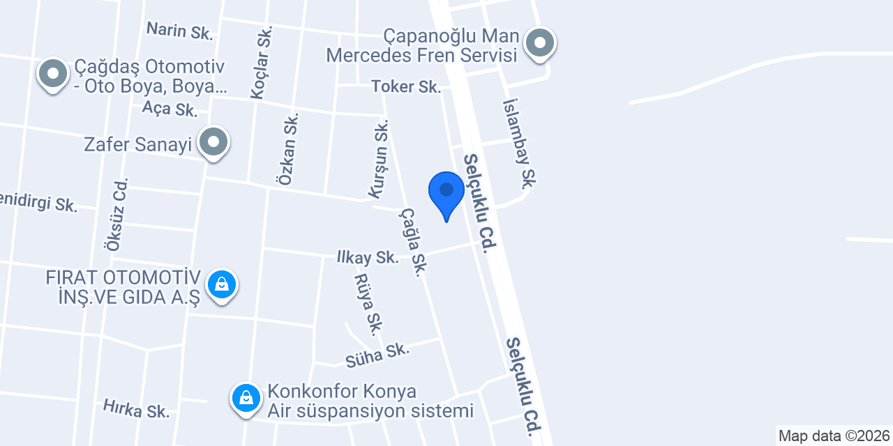 Ekip Otomotiv konumu