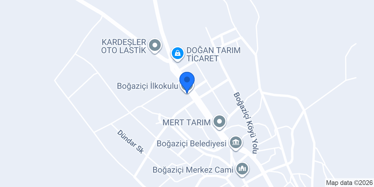Boğaziçi İlkokulu konumu