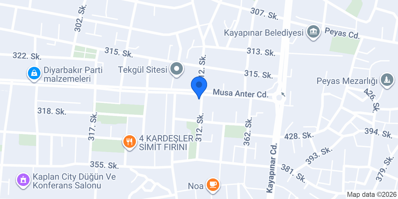 Çoban tost konumu