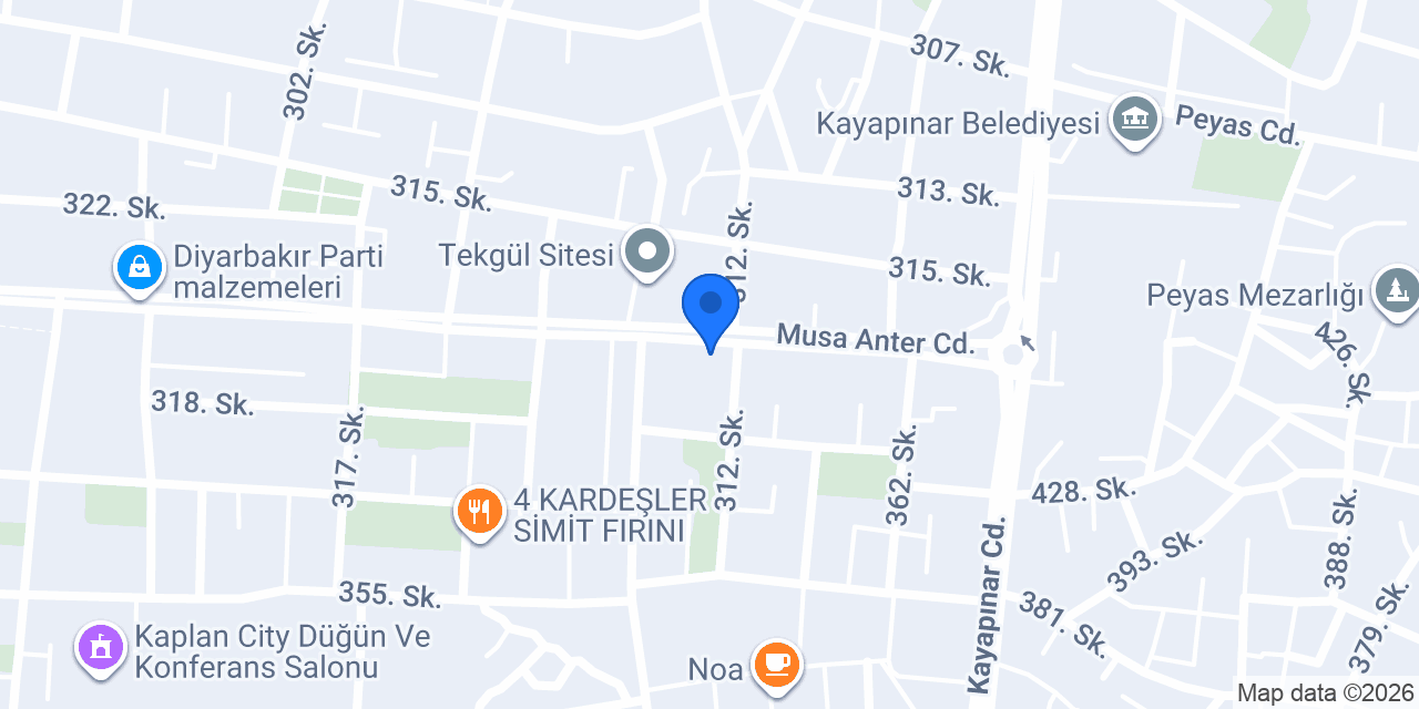 Piar Nargile konumu
