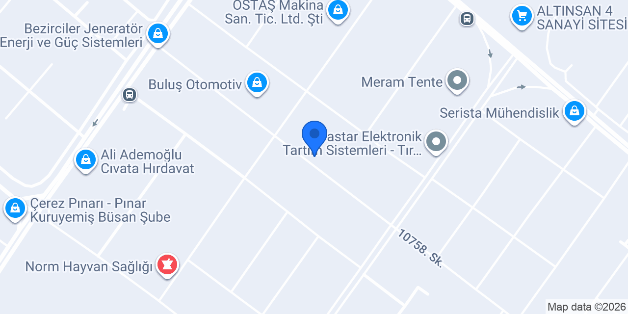 Andız Tarım konumu