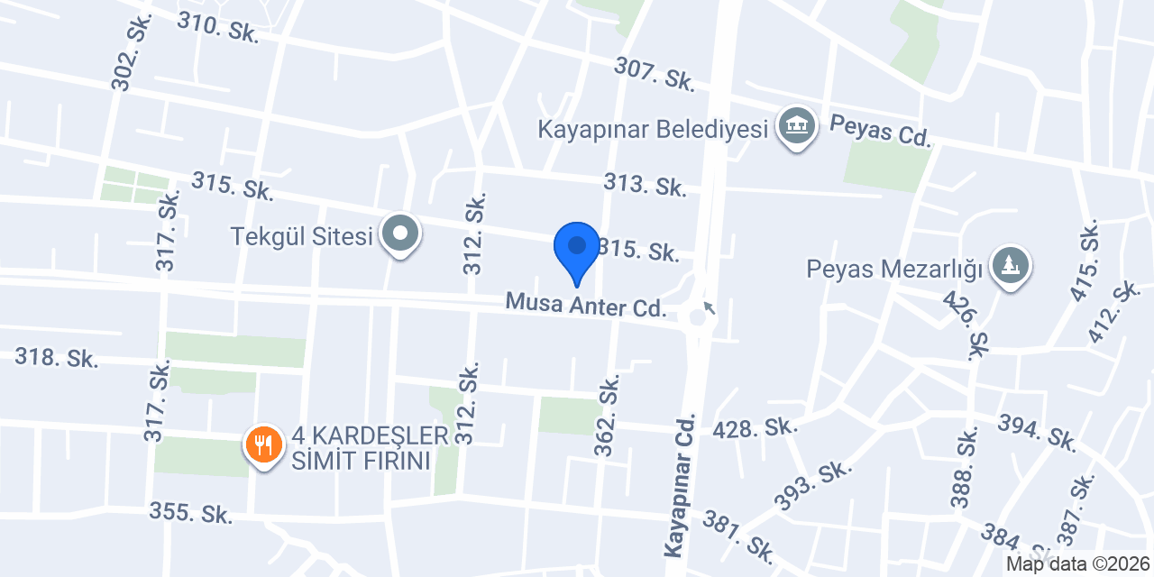 Kayapınar Deva sağlık kabini konumu