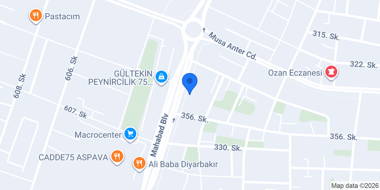 Doç. Dr. Bilal Sizer Muayenehanesi konumu