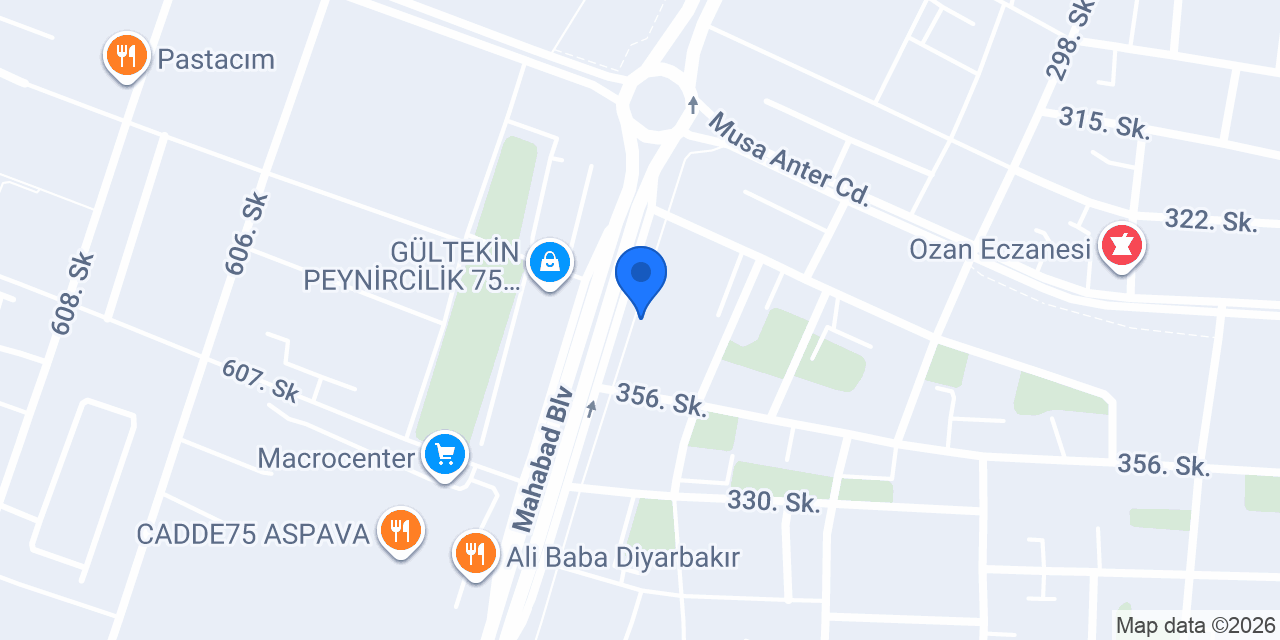 CANNOLI DİYARBAKIR konumu