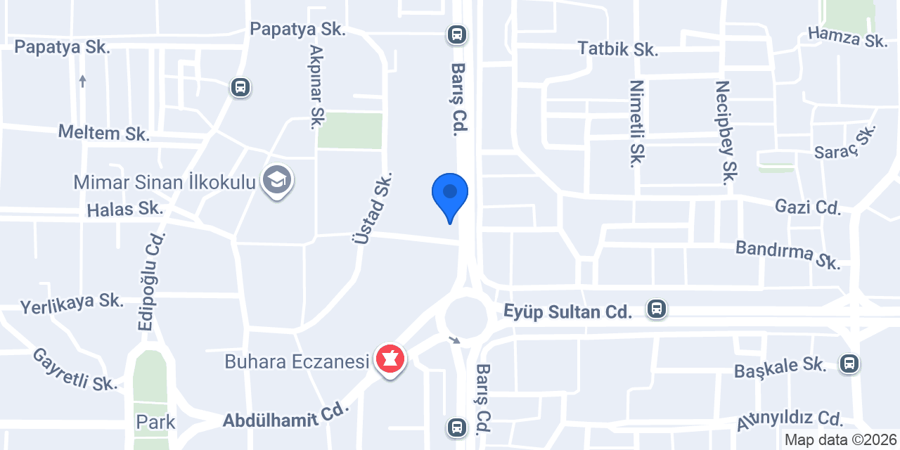 Genç Arzum Mobilya Barış Caddesi konumu
