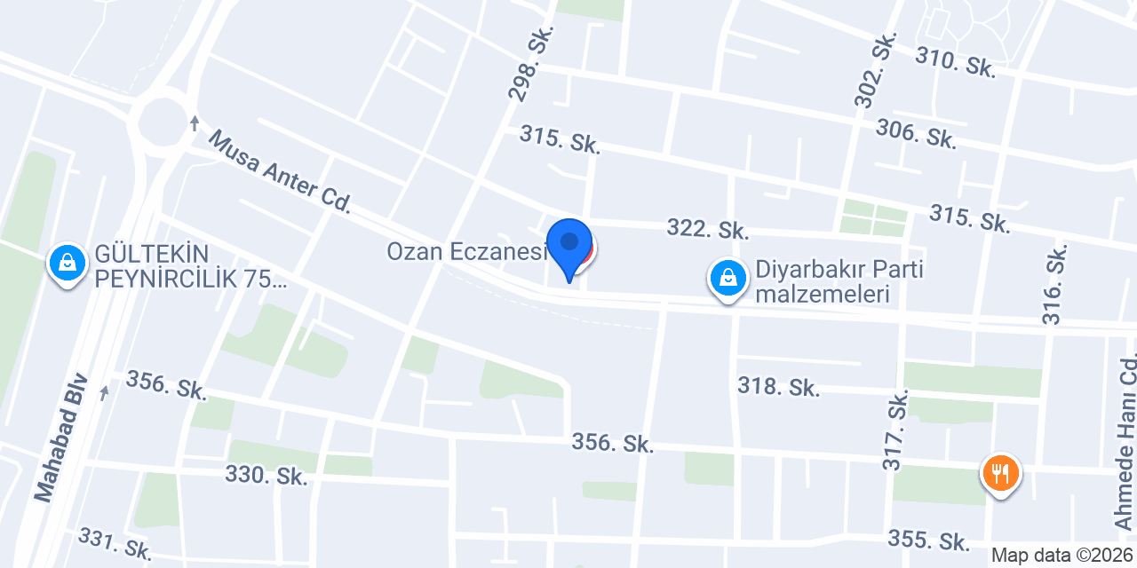 Aşiti Eczanesi konumu