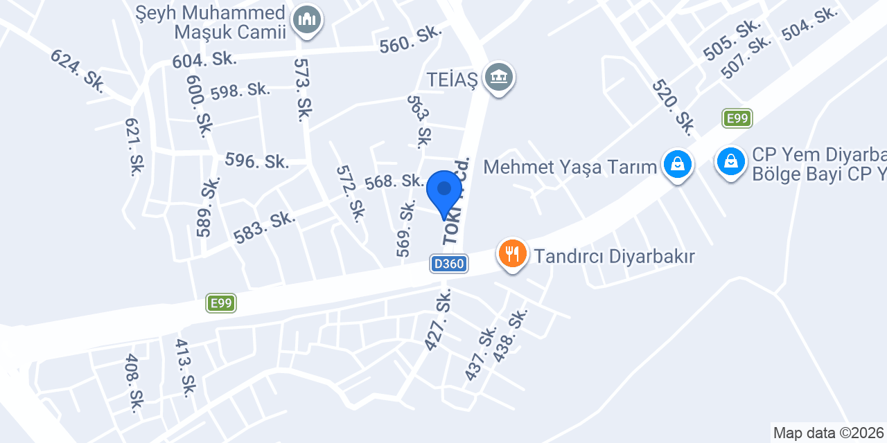 BEYAZ MODA konumu