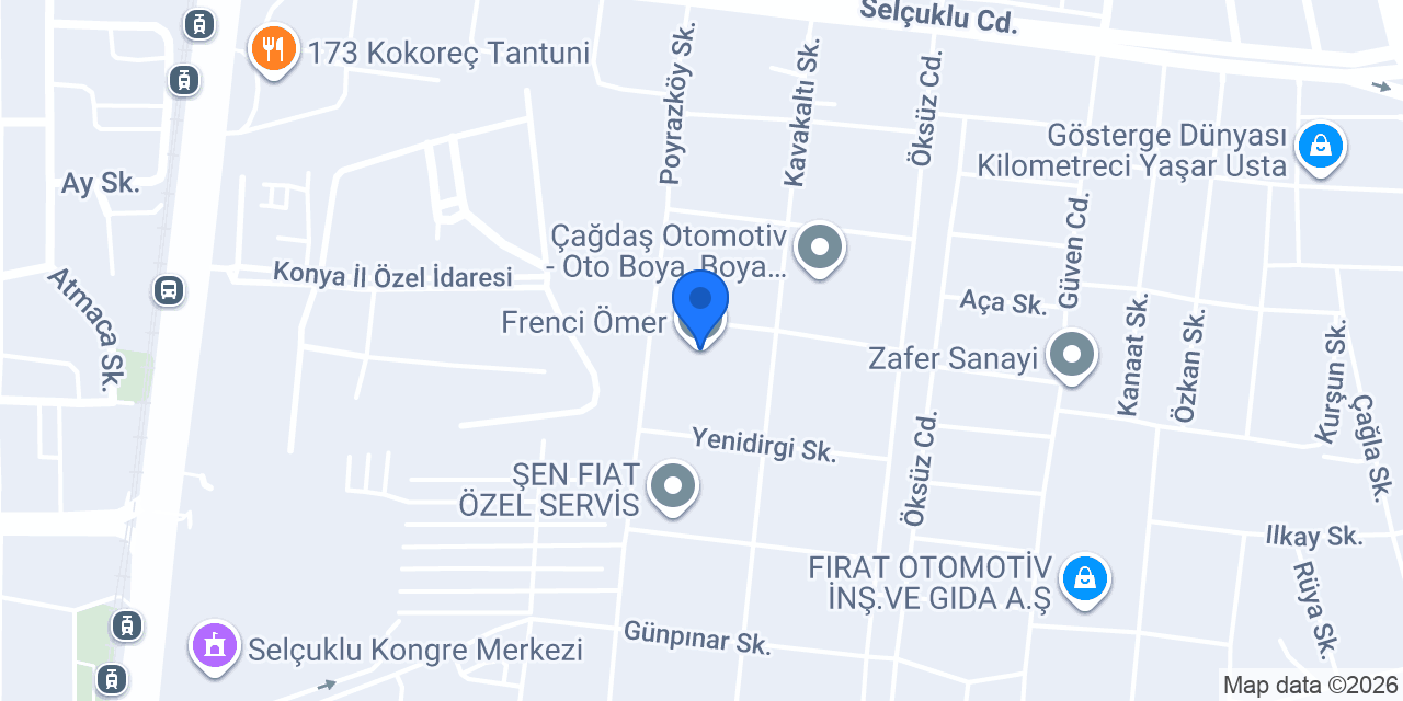 Frenci Ömer konumu