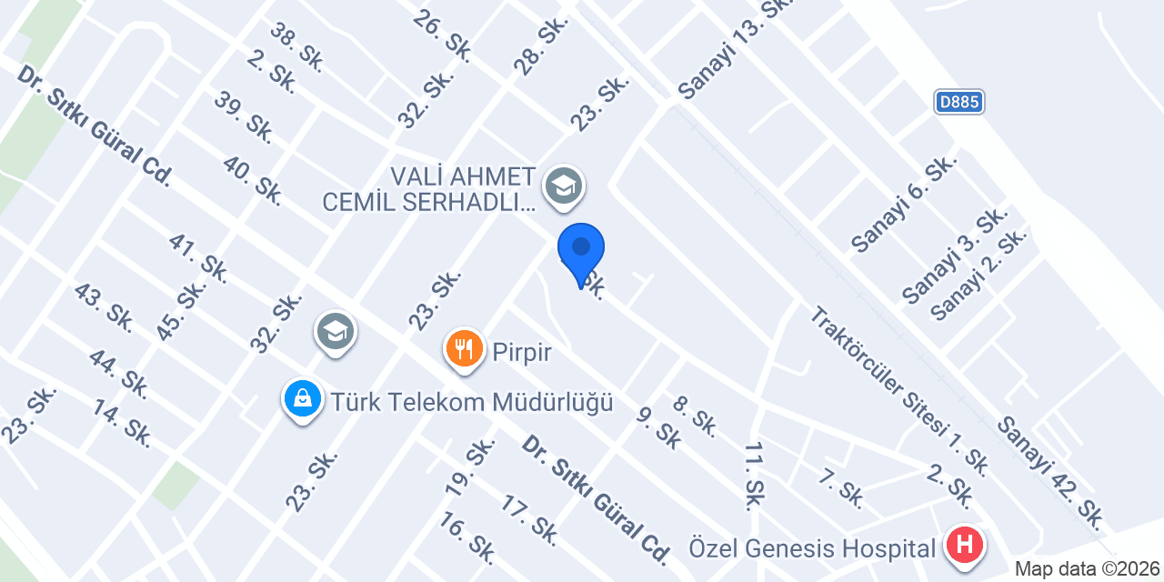 Gürtex Reklam konumu